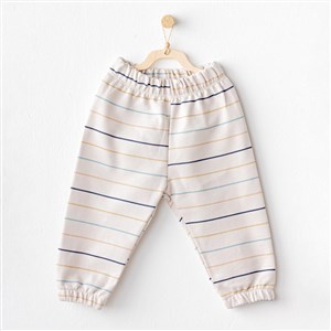 Andywawa Basic Bebek Pantolonu AC25964 Çizgili Taş