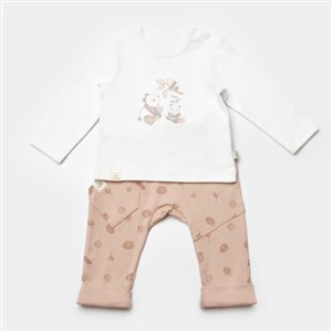 Biorganic Love Our Earth 2'li Bebek Takımı 59817 Mocha