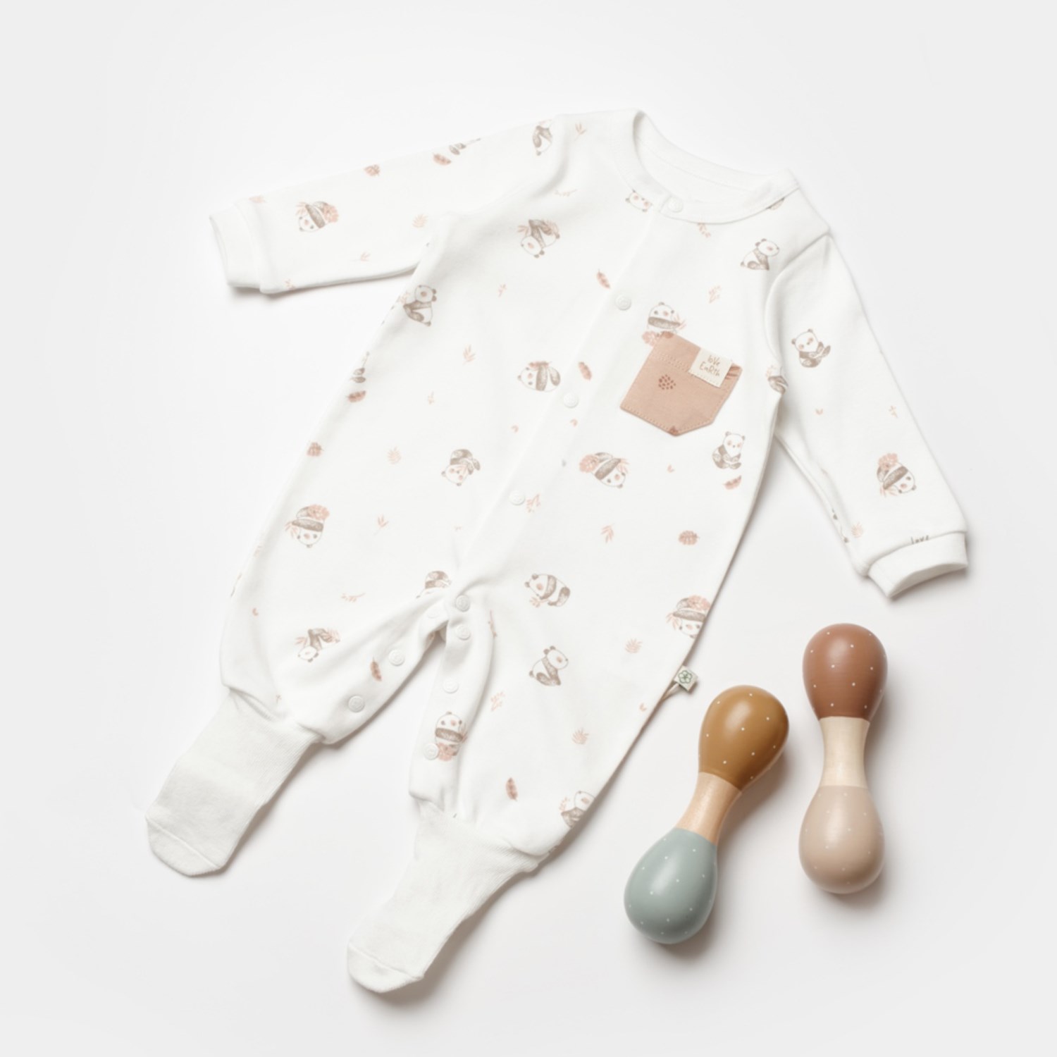 Biorganic Love Our Earth Bebek Tulum 60787 Mocha