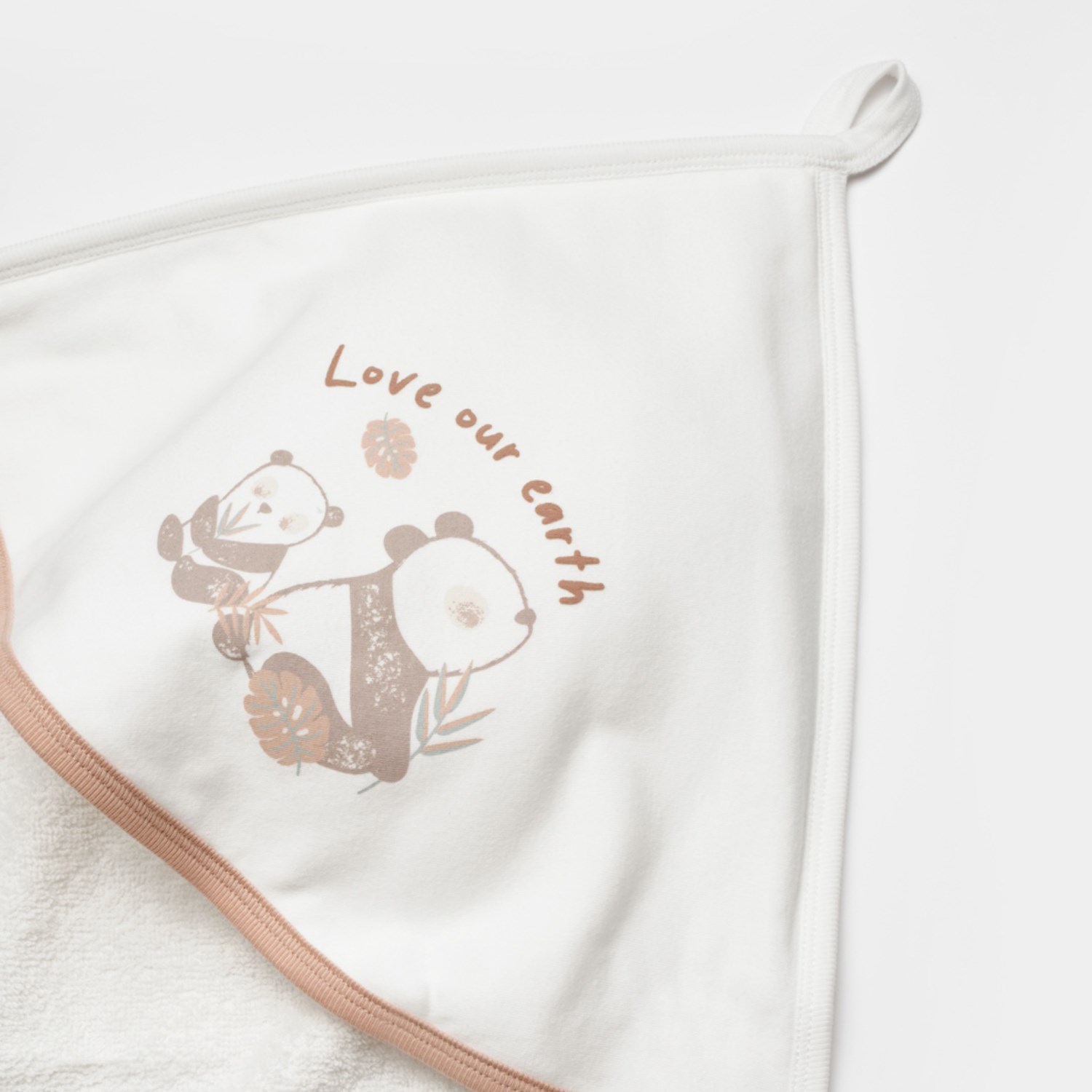 Biorganic Love Our Earth Bebek Havlu 85x90 Cm 66480 Mocha
