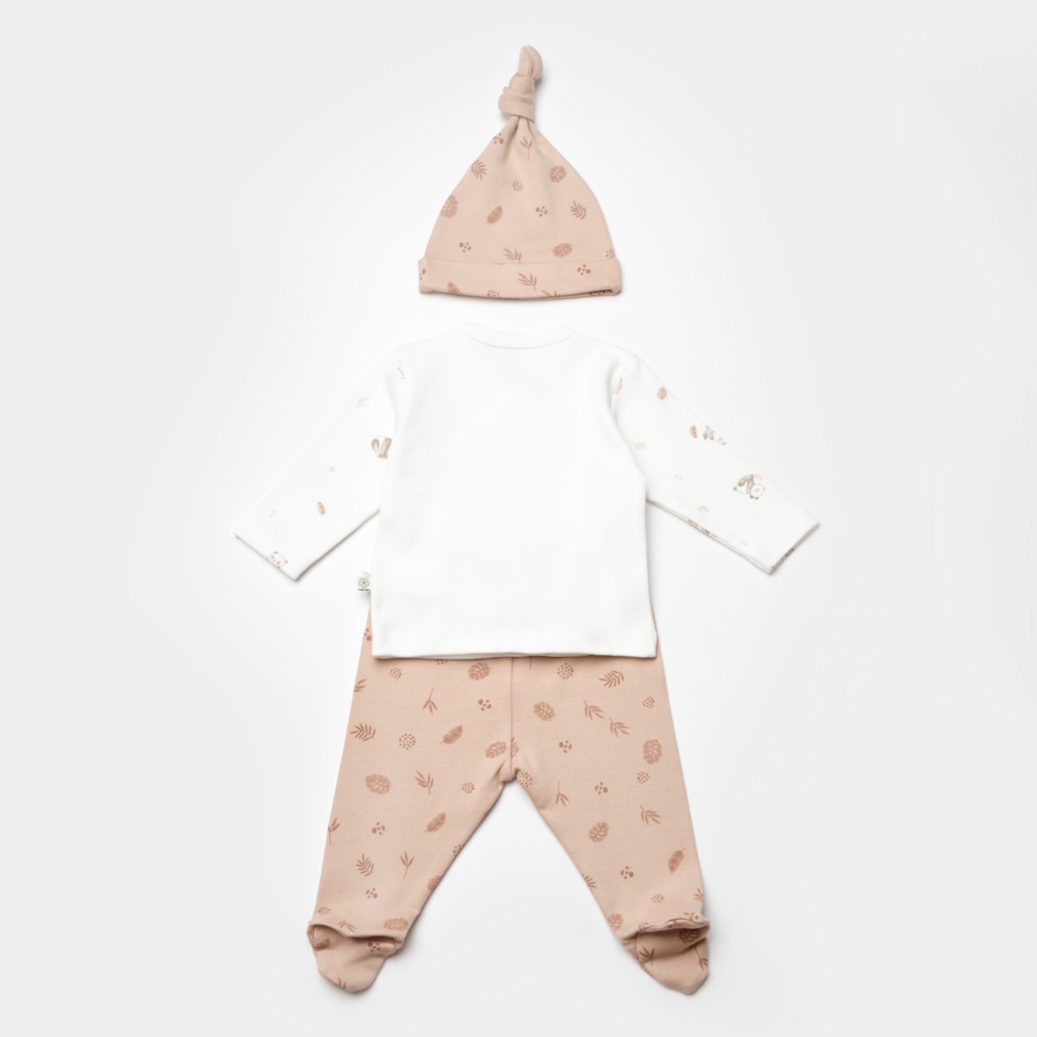 Biorganic Love Our Eart 3'lü Bebek Takım 73345 Mocha