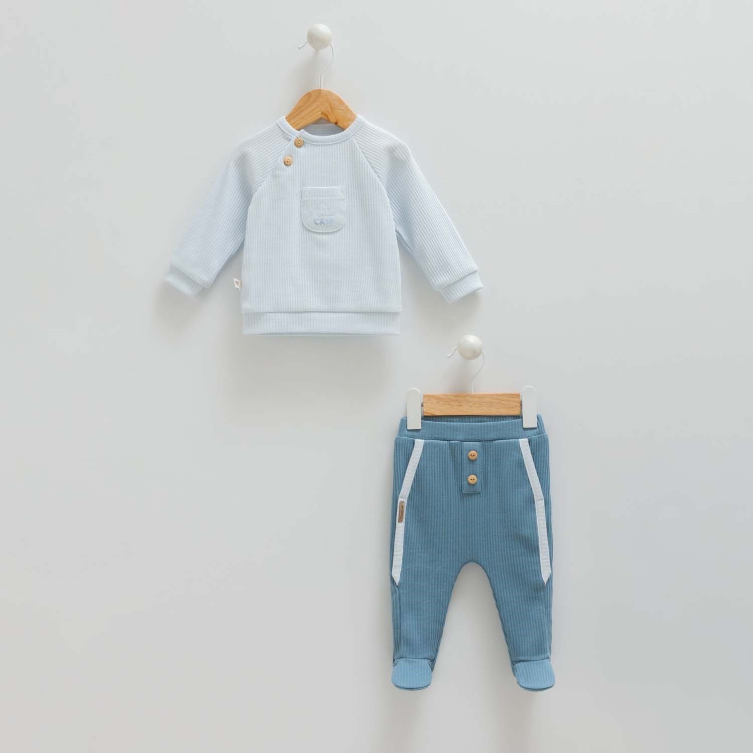 Caramell 2'li Bebek Takımı TKE1260 Mavi