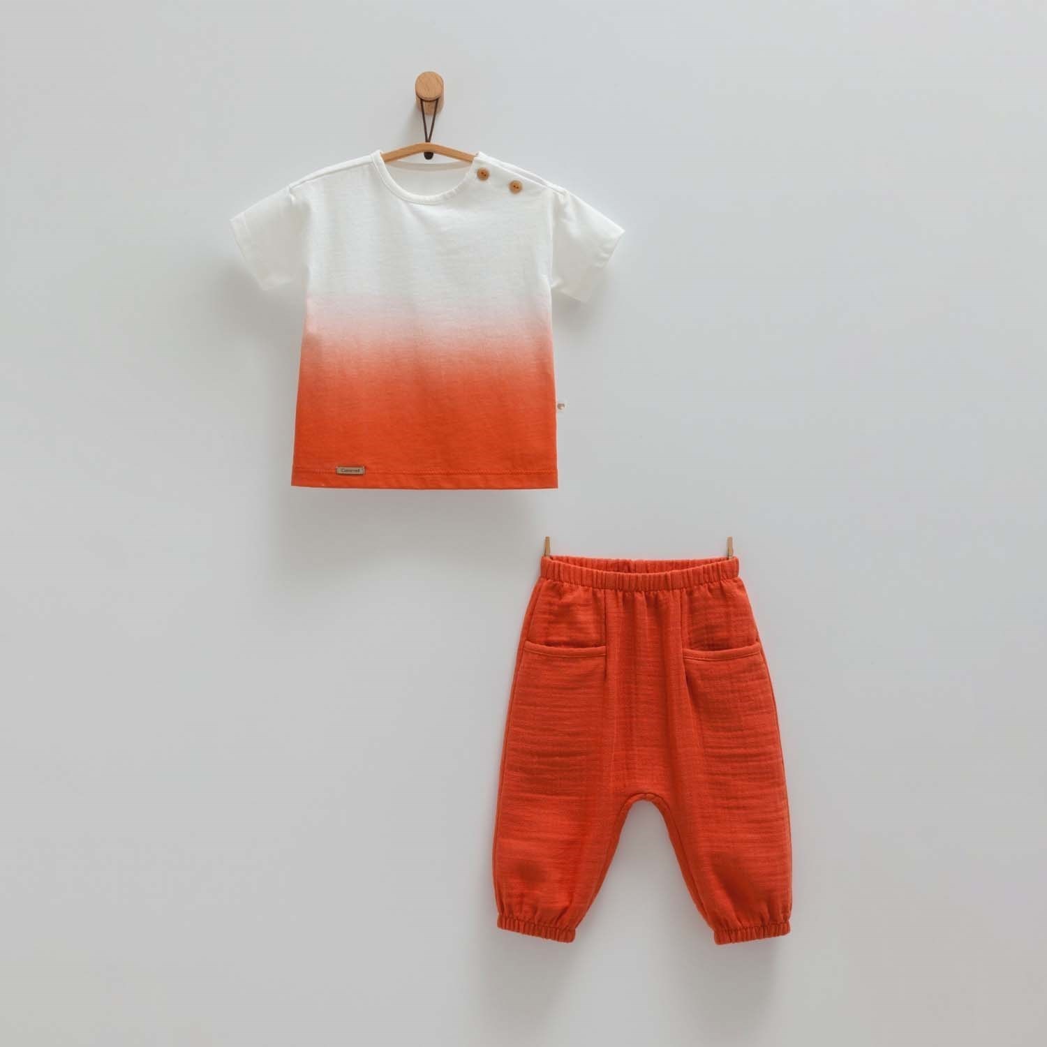 Caramell 2'li Bebek Takımı TKE1796 Kiremit