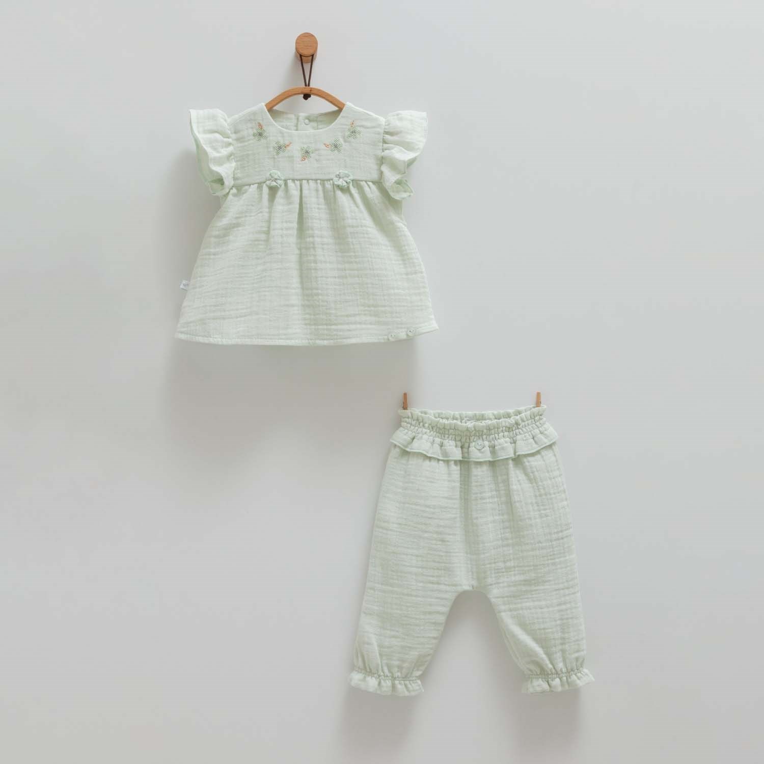 Caramell 2'li Bebek Takımı TKK1663 Yeşil