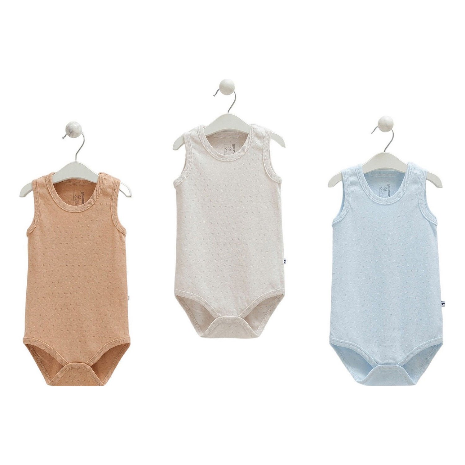 Caramell 3'lü Atlet Body BE1510 Açık Gri