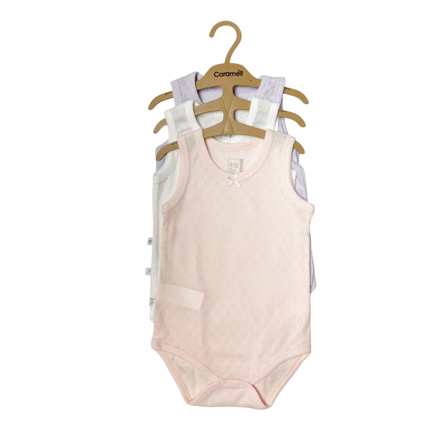 Caramell 3'lü Atlet Body BK1514 Lila