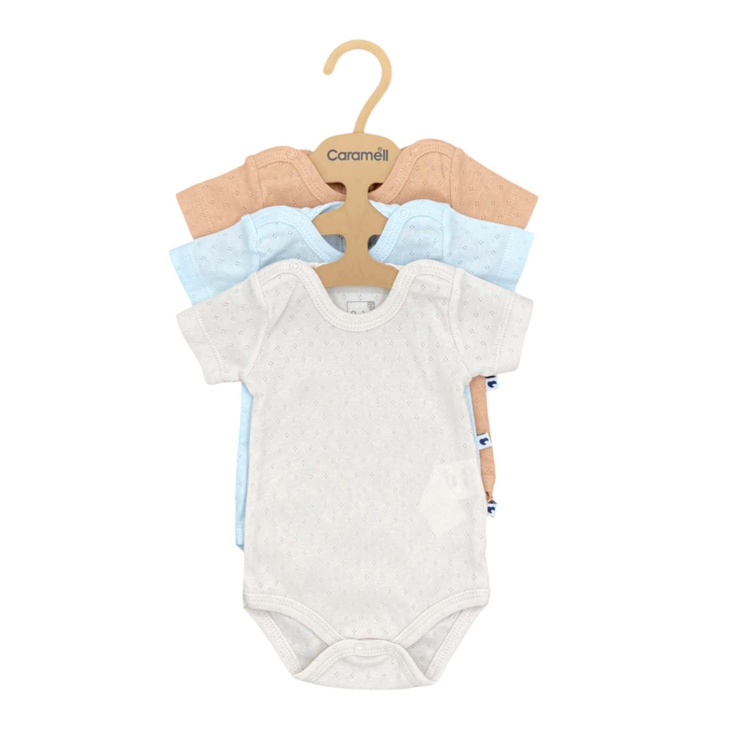 Caramell 3'lü Body BE1507 Açık Gri