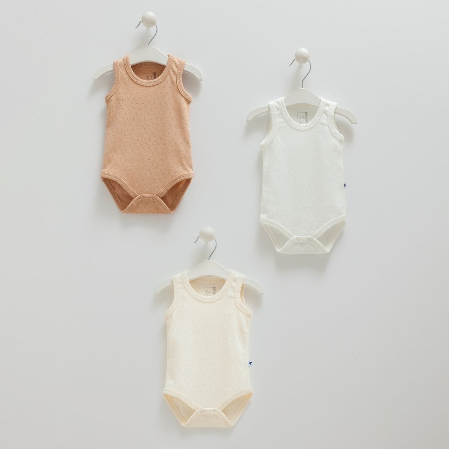 Caramell 3'lü Body BE1507 Kahve