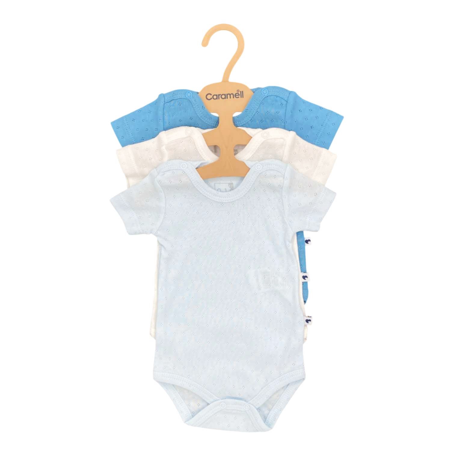 Caramell 3'lü Body BE1507 Mavi