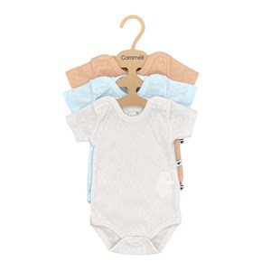 Caramell 3'lü Body BE1507 Açık Gri