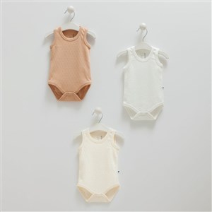 Caramell 3'lü Body BE1507 Kahve