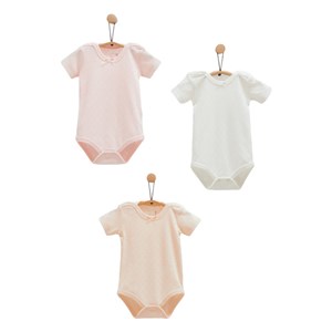 Caramell 3'lü Body BK1511 Pembe