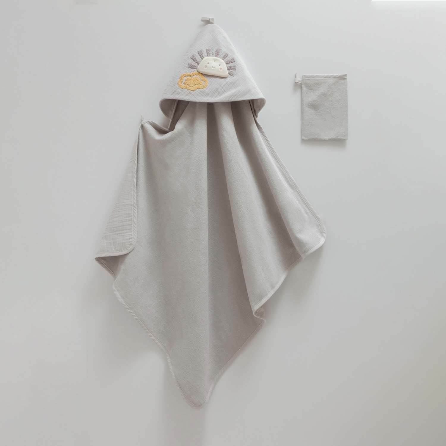 Caramell Bebe Silgi Havlu 82X90 Cm BSU1830 Gri