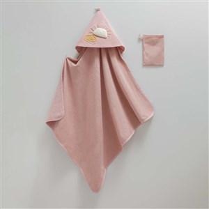 Caramell Bebe Silgi Havlu 82X90 Cm BSU1830 Gül Kurusu