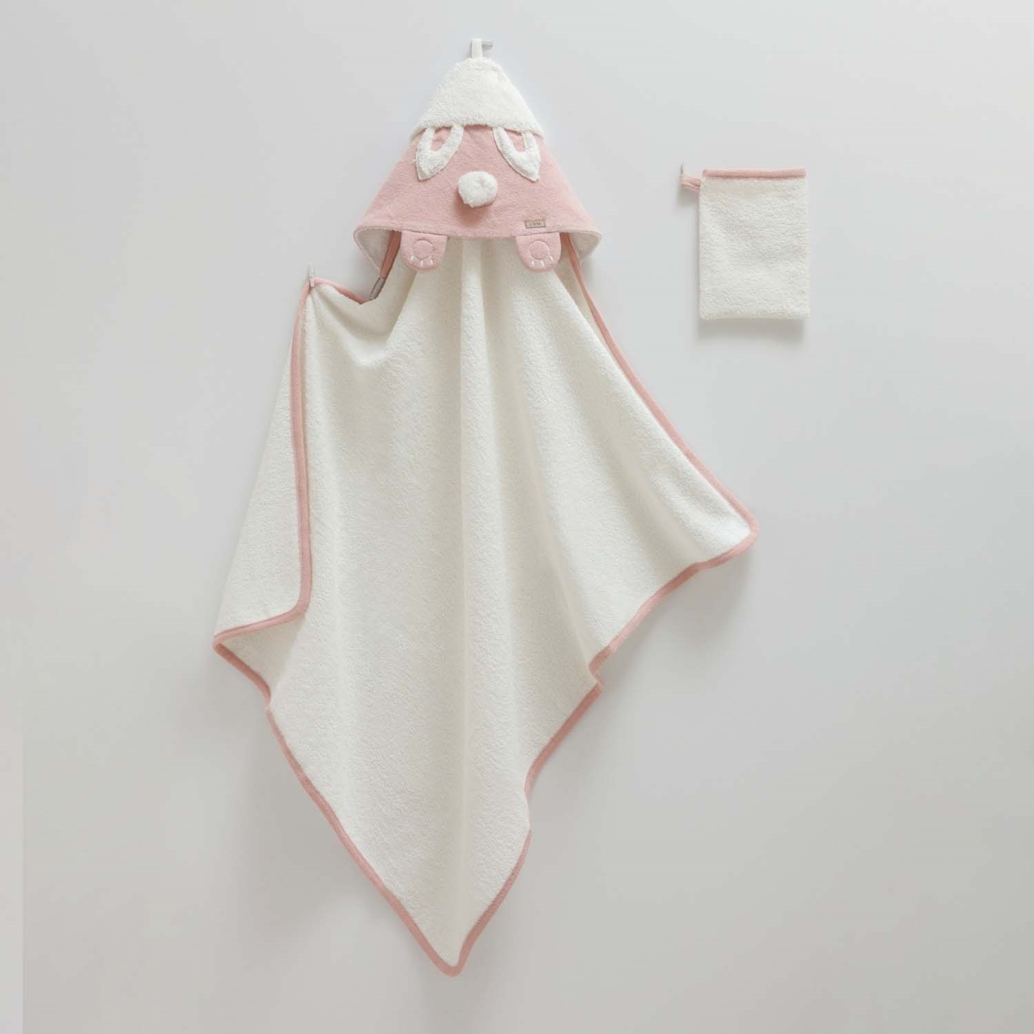 Caramell Bebe Silgi Havlu 82X90 Cm BSU1858 Gül Kurusu