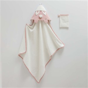 Caramell Bebe Silgi Havlu 82X90 Cm BSU1858 Gül Kurusu