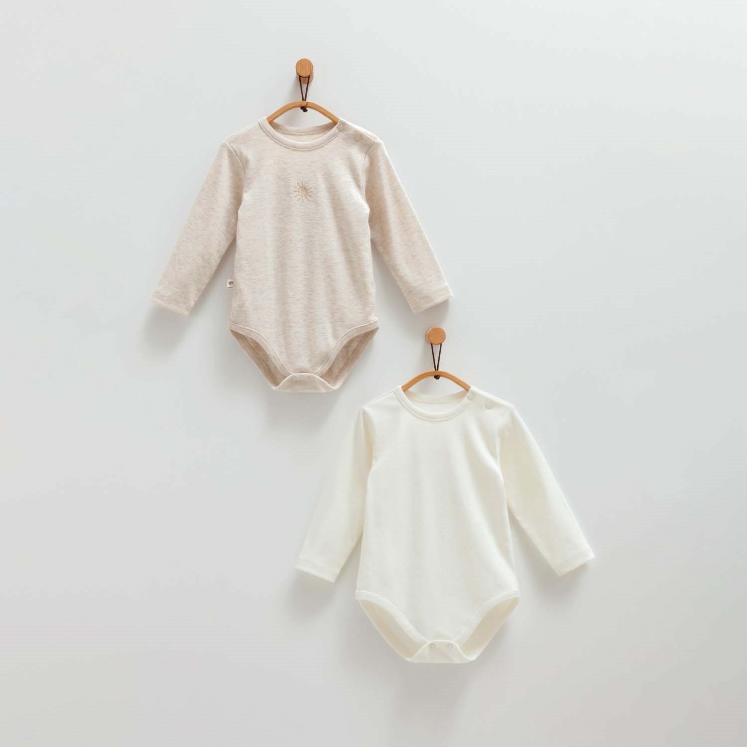 Caramell 2'li Bebek Body BE1431 Bej Melanj