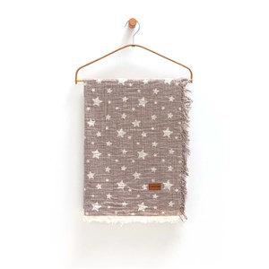 Caramell Bebek Müslin Battaniye 100X120 Cm BTE1974 Kahve
