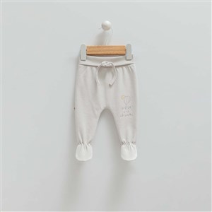 Caramell Patikli Bebek Pantolonu APE1199 Gri