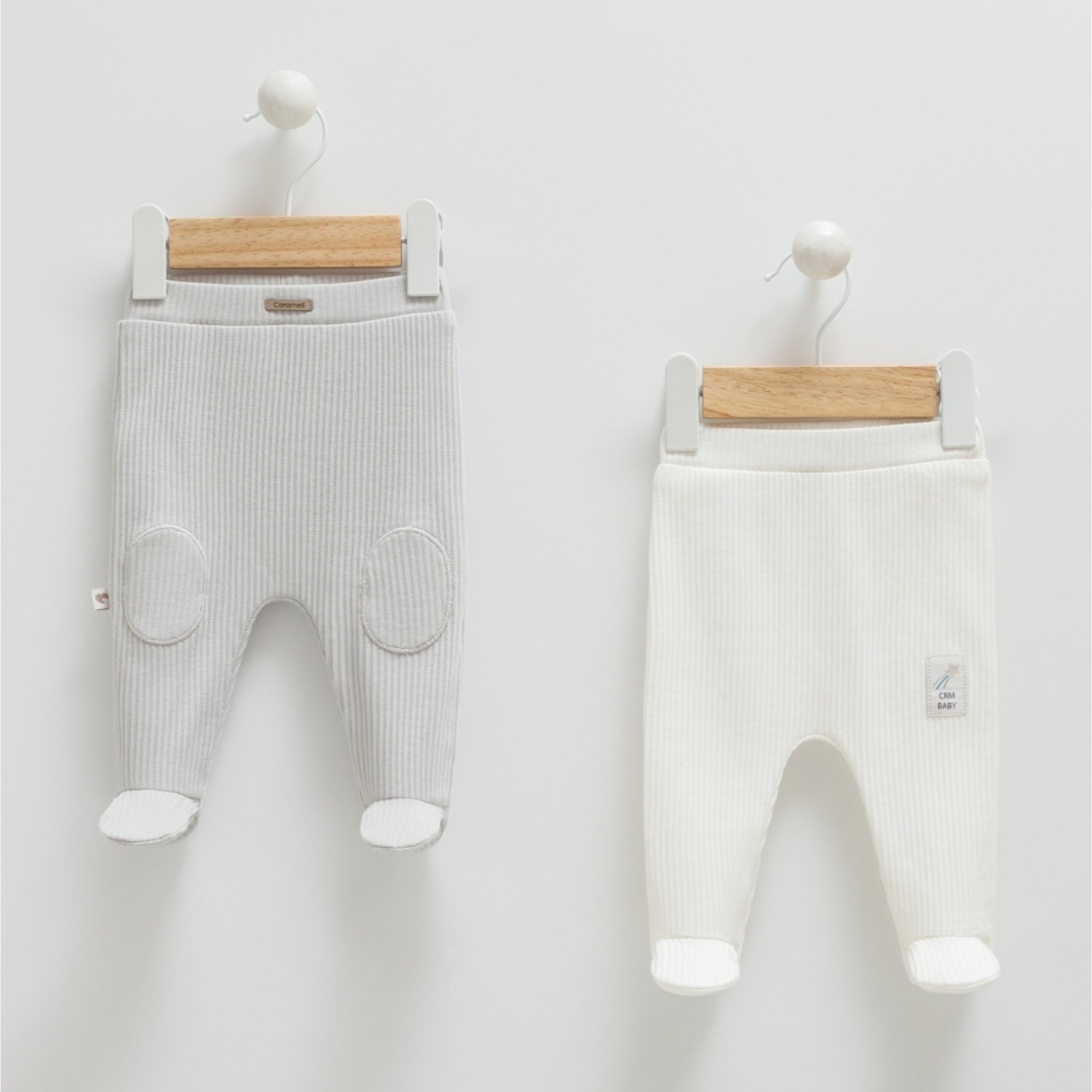 Caramell Patikli Bebek Pantolonu APE1265 Gri