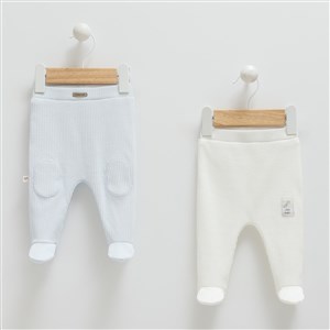 Caramell Patikli Bebek Pantolonu APE1265 Mavi