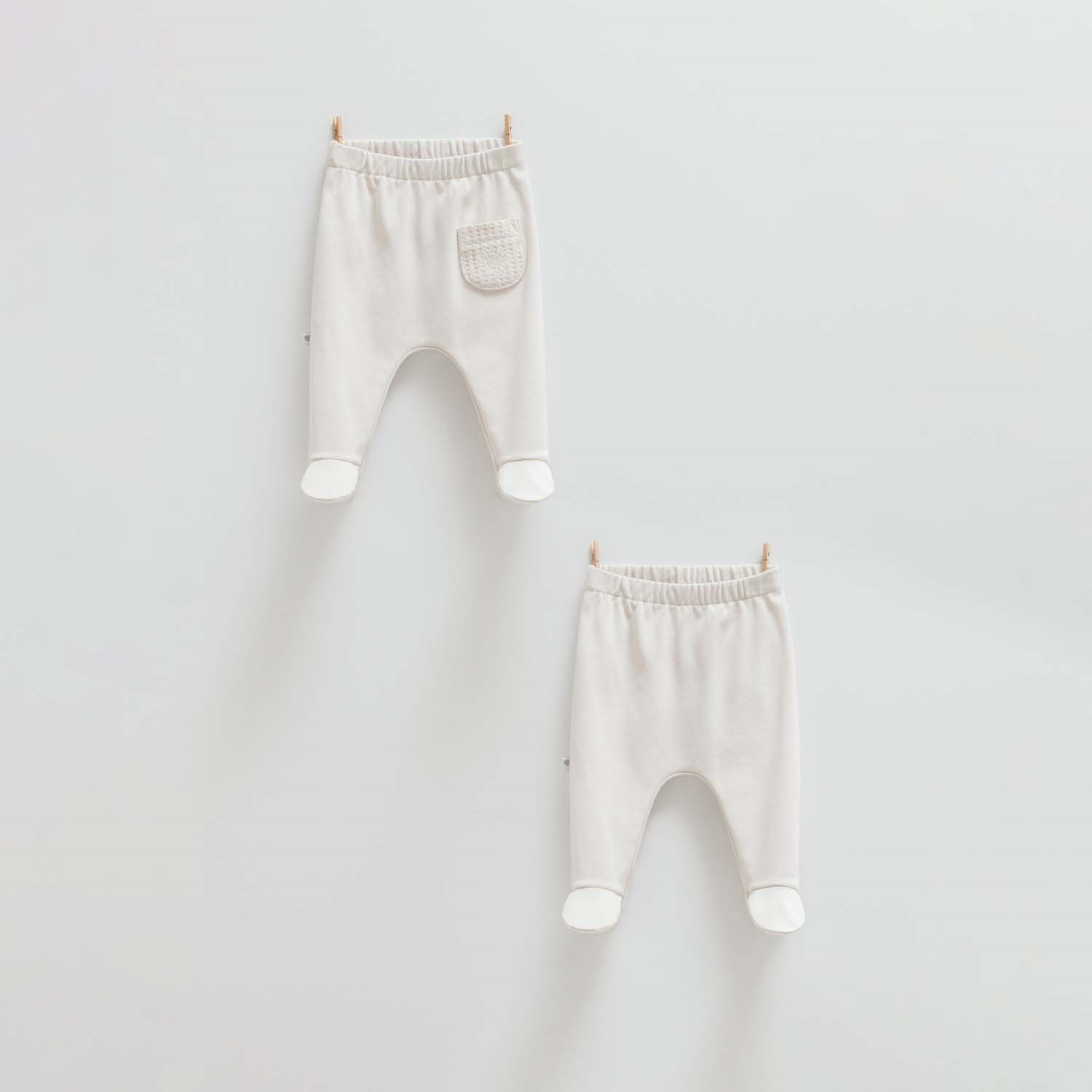 Caramell 2'li Bebek Pantolonu APE1432 Gri