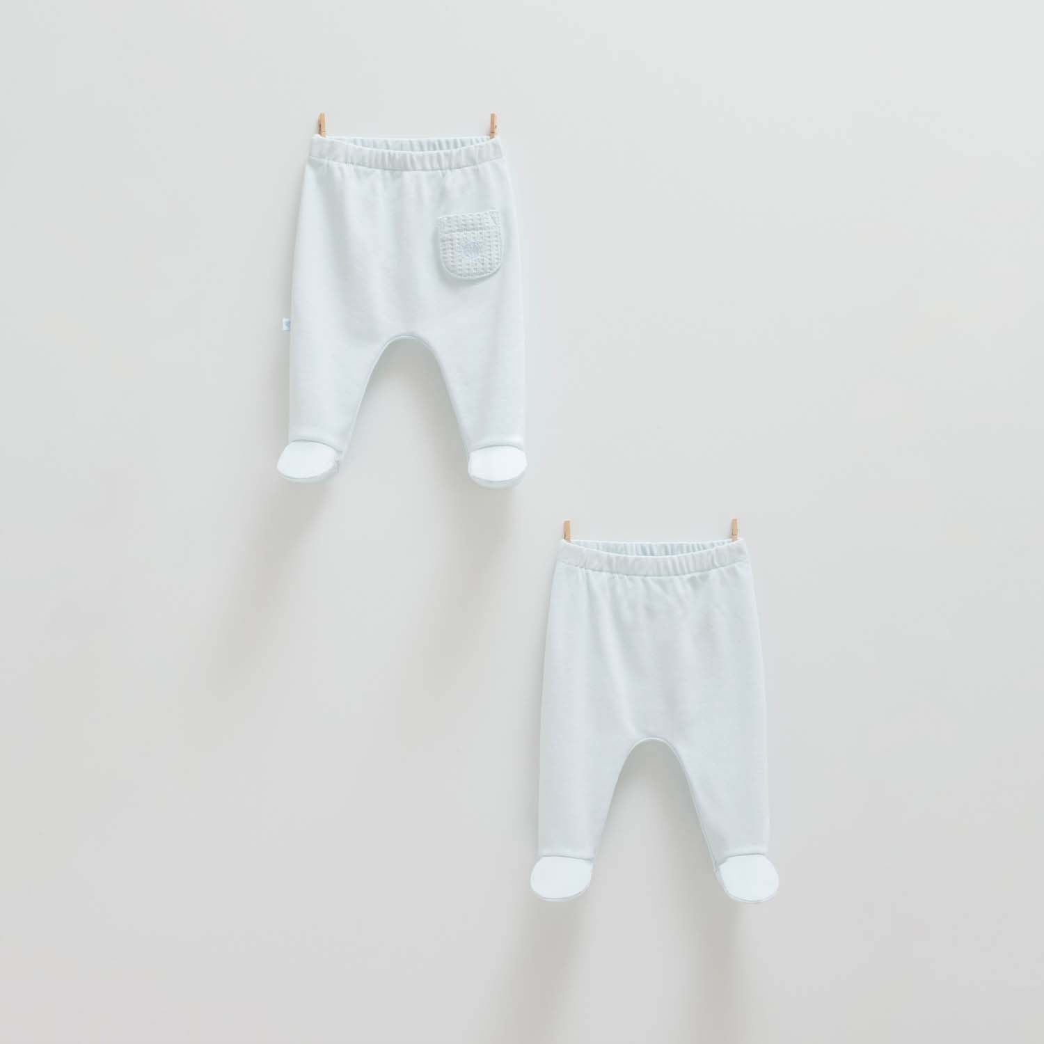 Caramell 2'li Bebek Pantolonu APE1432 Mavi