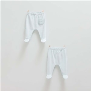 Caramell 2'li Bebek Pantolonu APE1432 Mavi