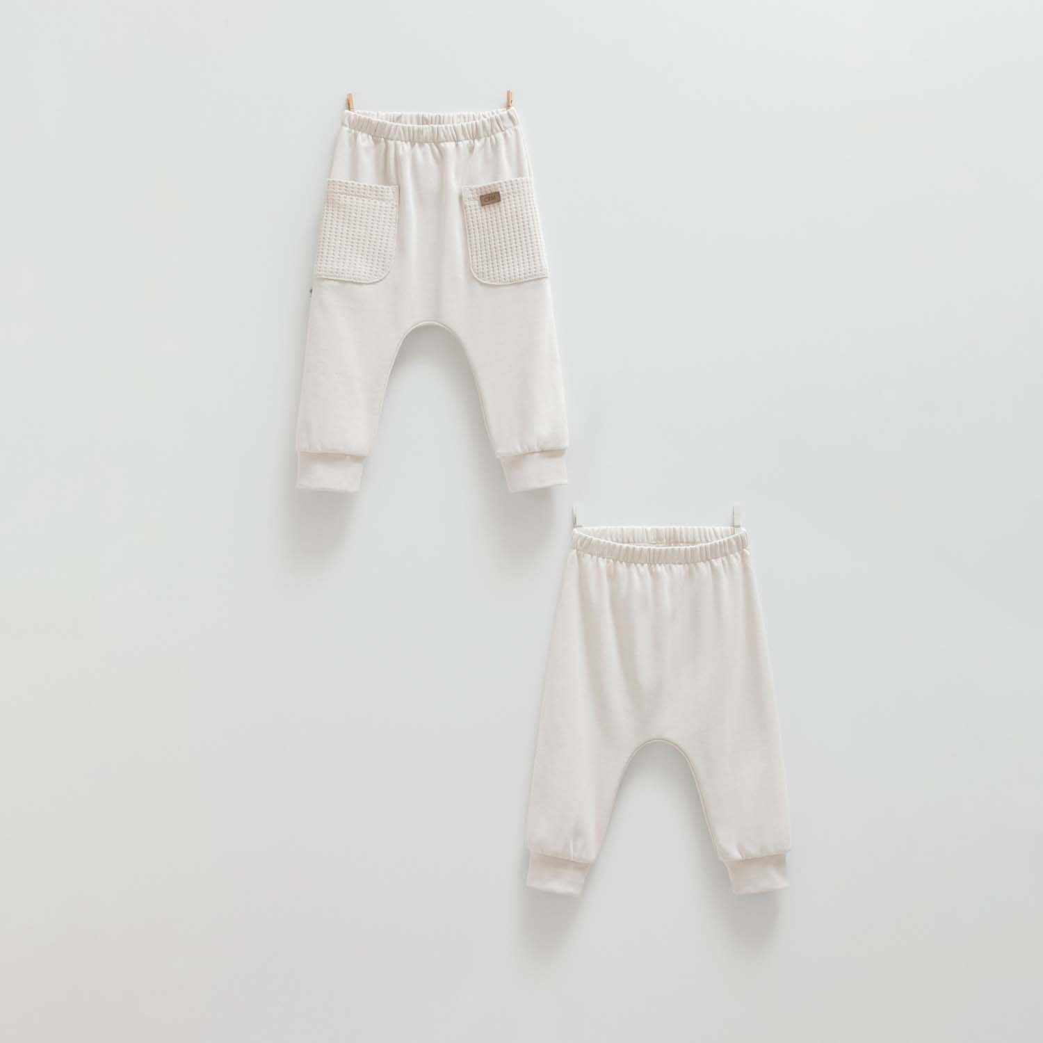 Caramell 2'li Bebek Pantolonu APE1433 Gri