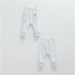 Caramell 2'li Bebek Pantolonu APE1433 Mavi