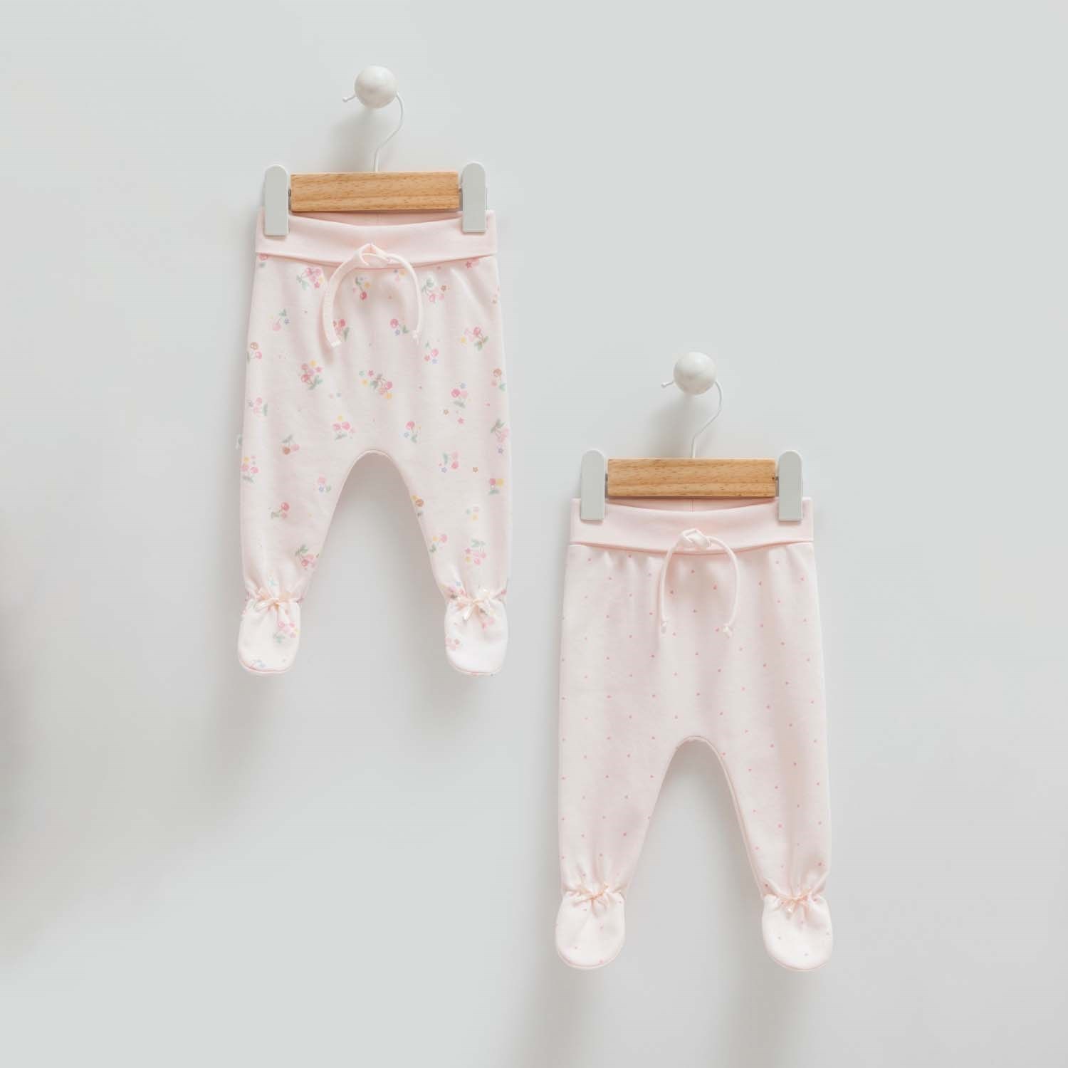 Caramell Patikli Bebek Pantolonu APK1214 Pembe
