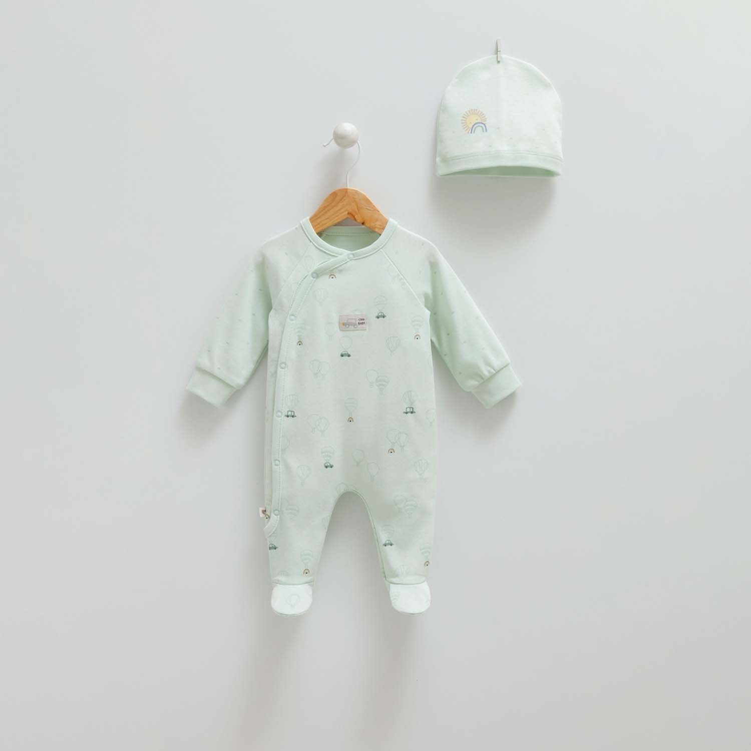 Caramell Bebek Tulum TE1194 Yeşil