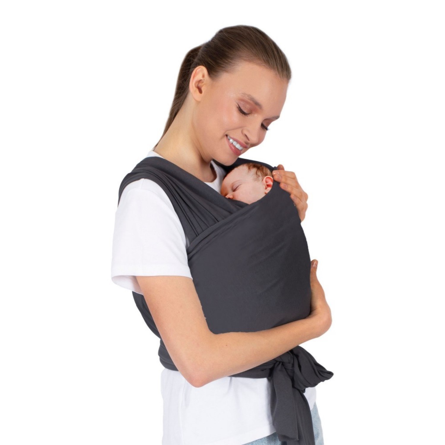 Sevi Bebe Bebek Taşıma Şalı 562 Gri