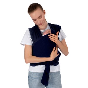 Sevi Bebe Bebek Taşıma Şalı 562 Lacivert
