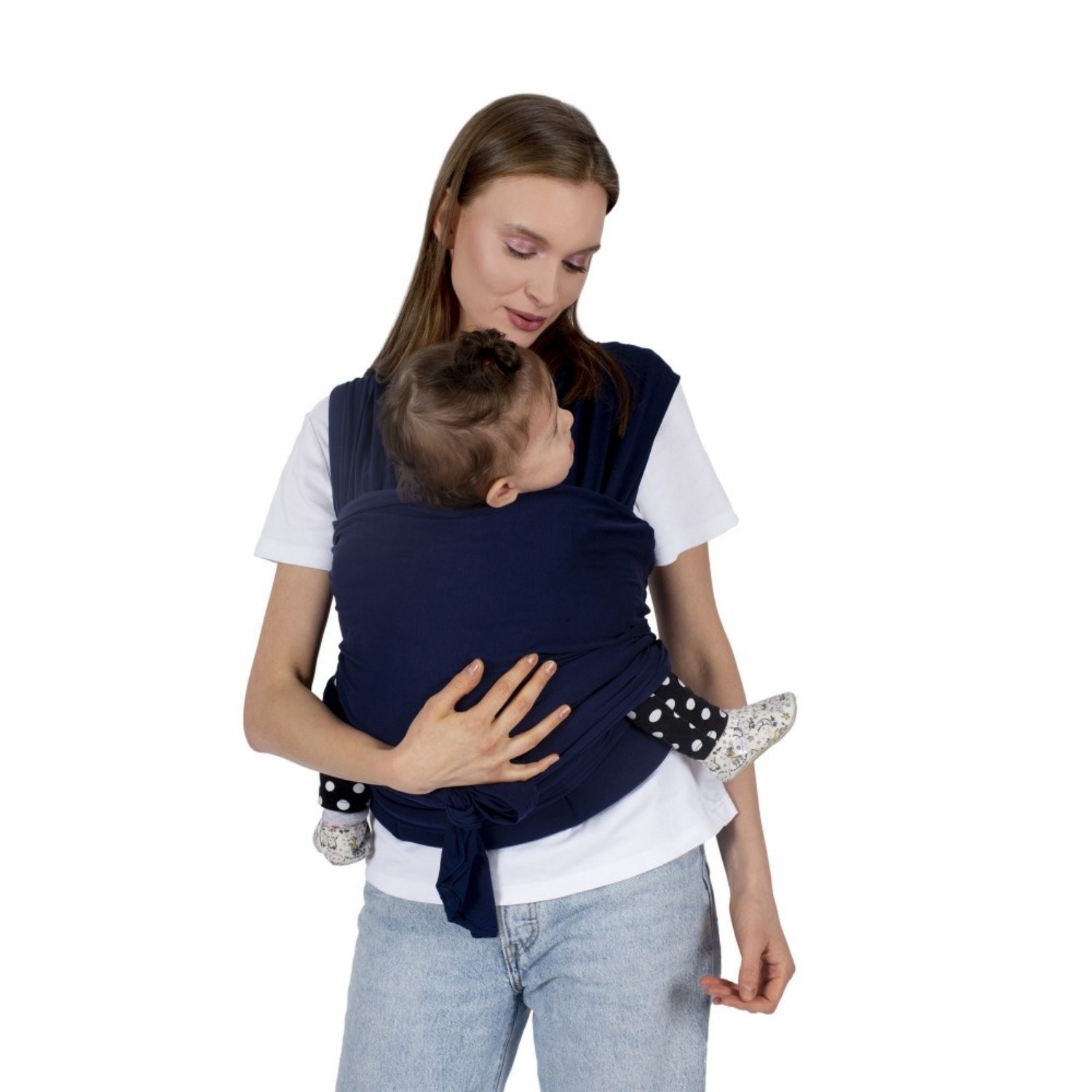 Sevi Bebe Bel Destekli Sling 565 Lacivert
