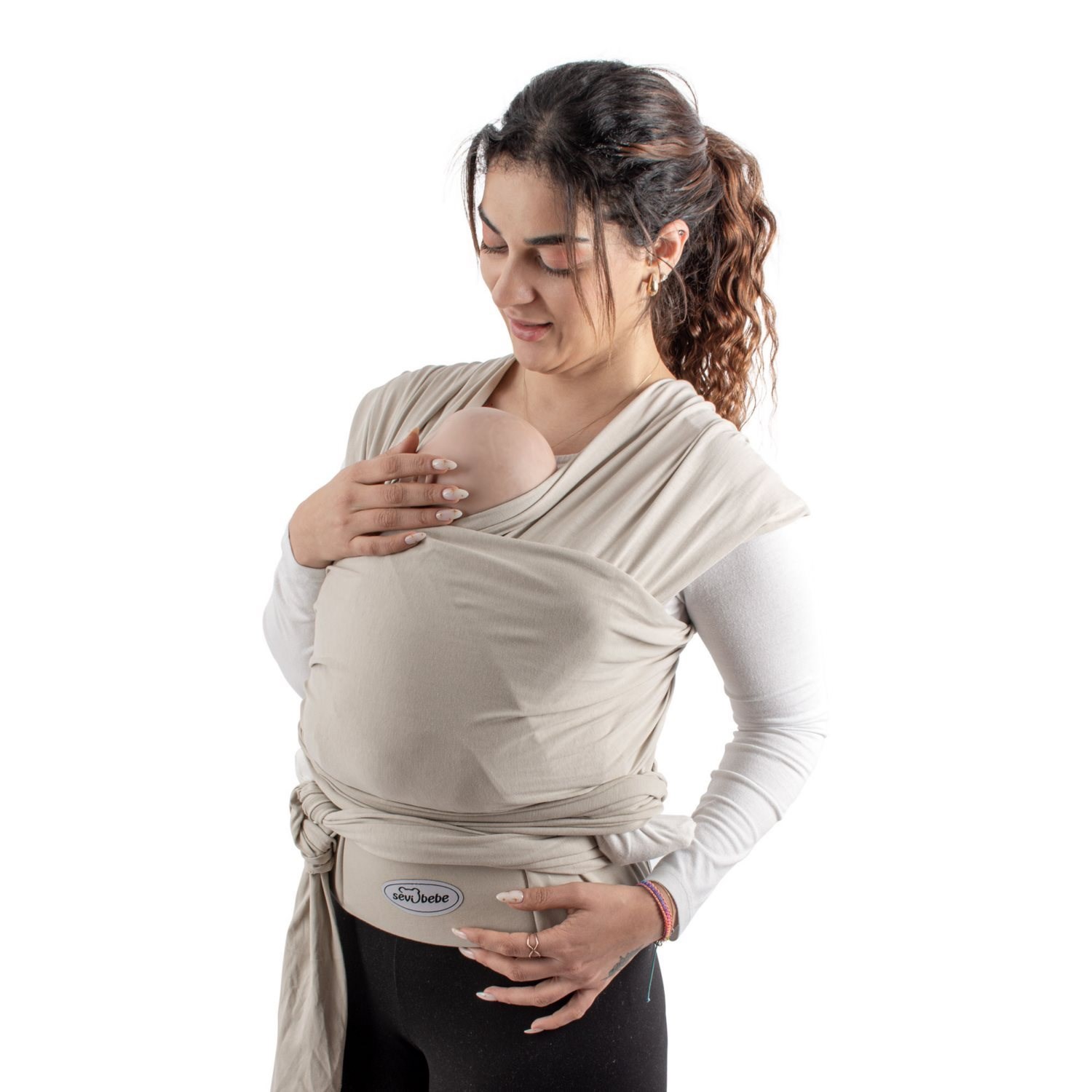 Sevi Bebe Bel Destekli Sling 565 Taş