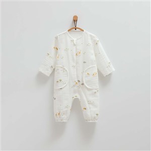 Caramell Safari Time Bebek Tulum TE1806 Ekru