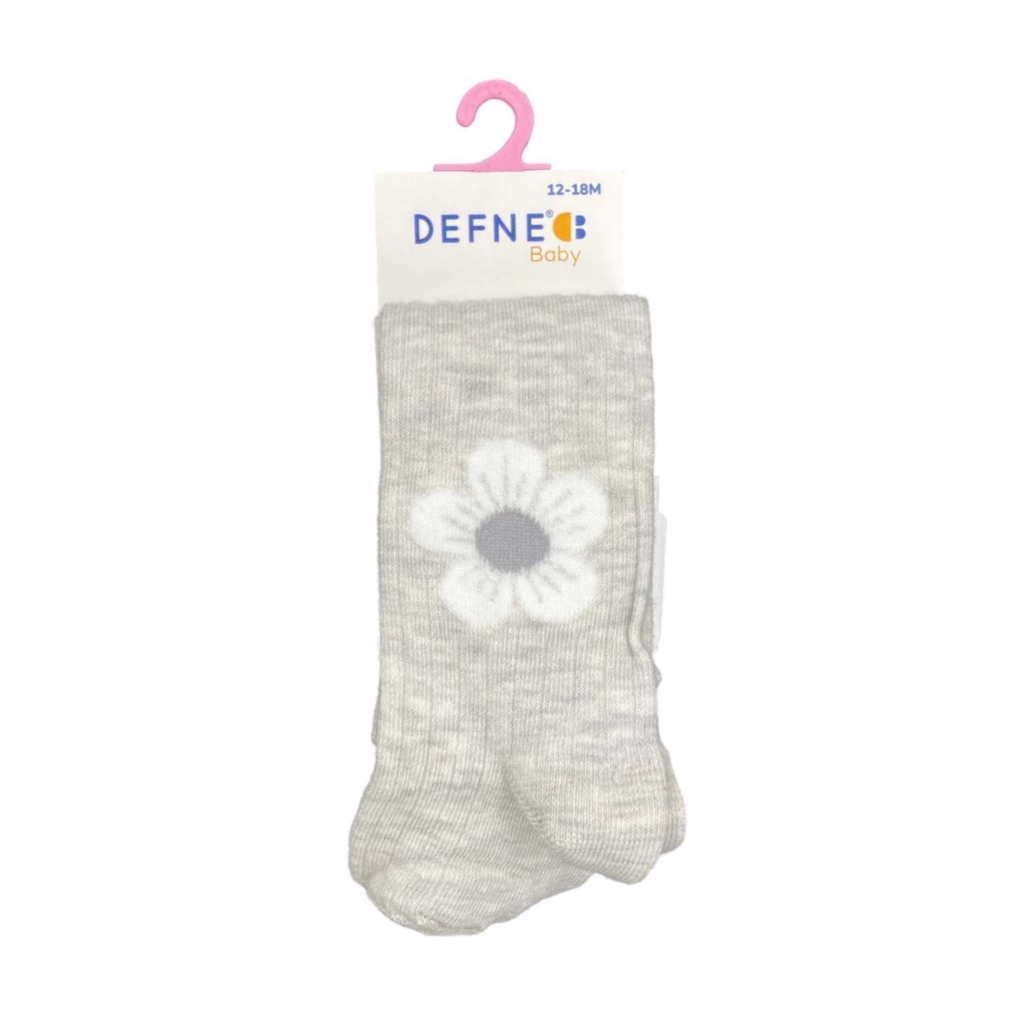 Defne Baby Bebek Külotlu Çorap 044-23 Gri