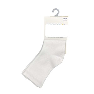Defne Baby 3lü Bebek Çorabı K038-23 Beyaz