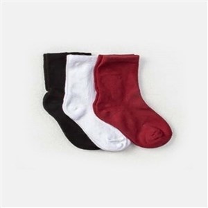 Defne Baby 3'Lü Bebek Çorabı E036-23 Siyah
