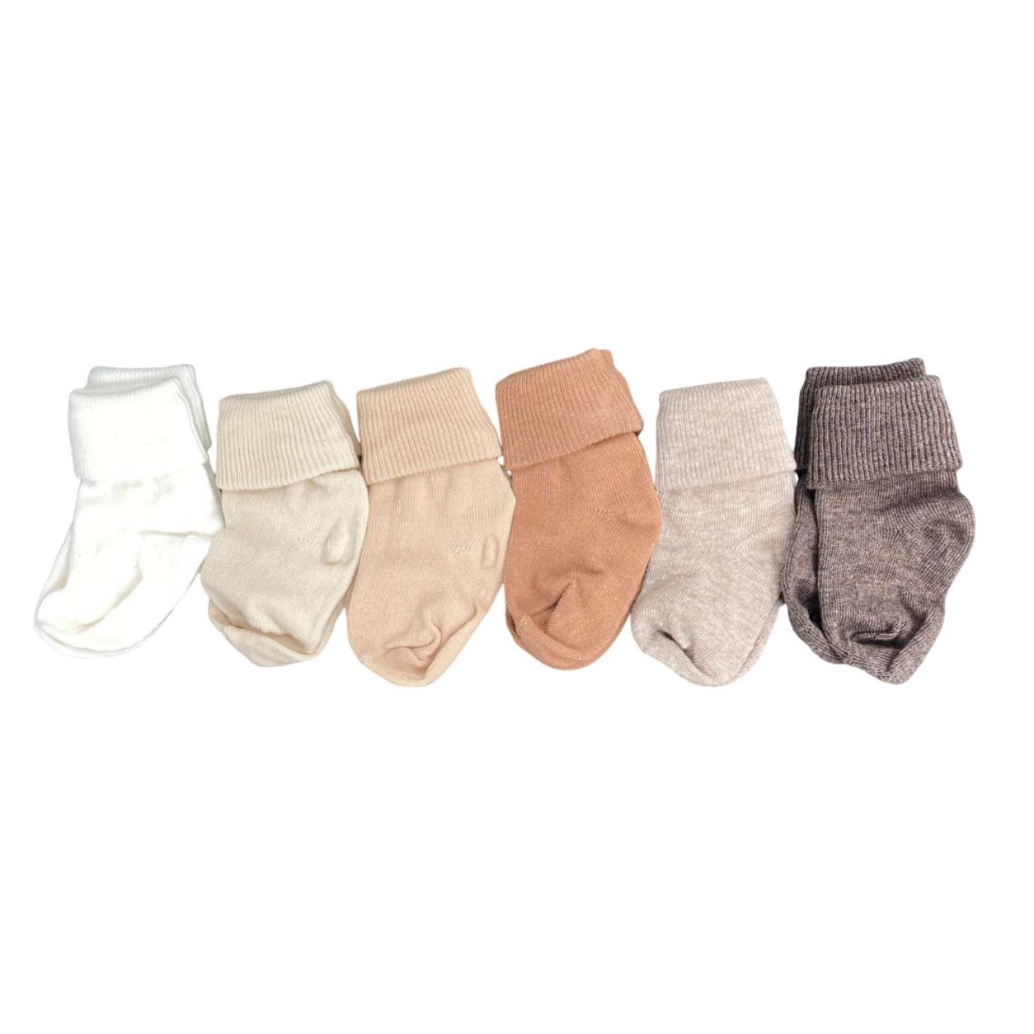 Defne Baby 6Lı Bebek Çorabı 6U002-24 Çok Renkli