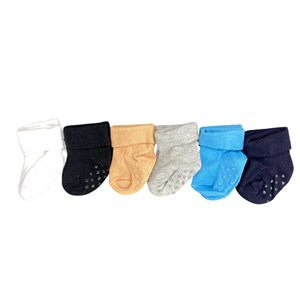 Defne Baby 6Lı Bebek Çorabı 6E005-24 Çok Renkli