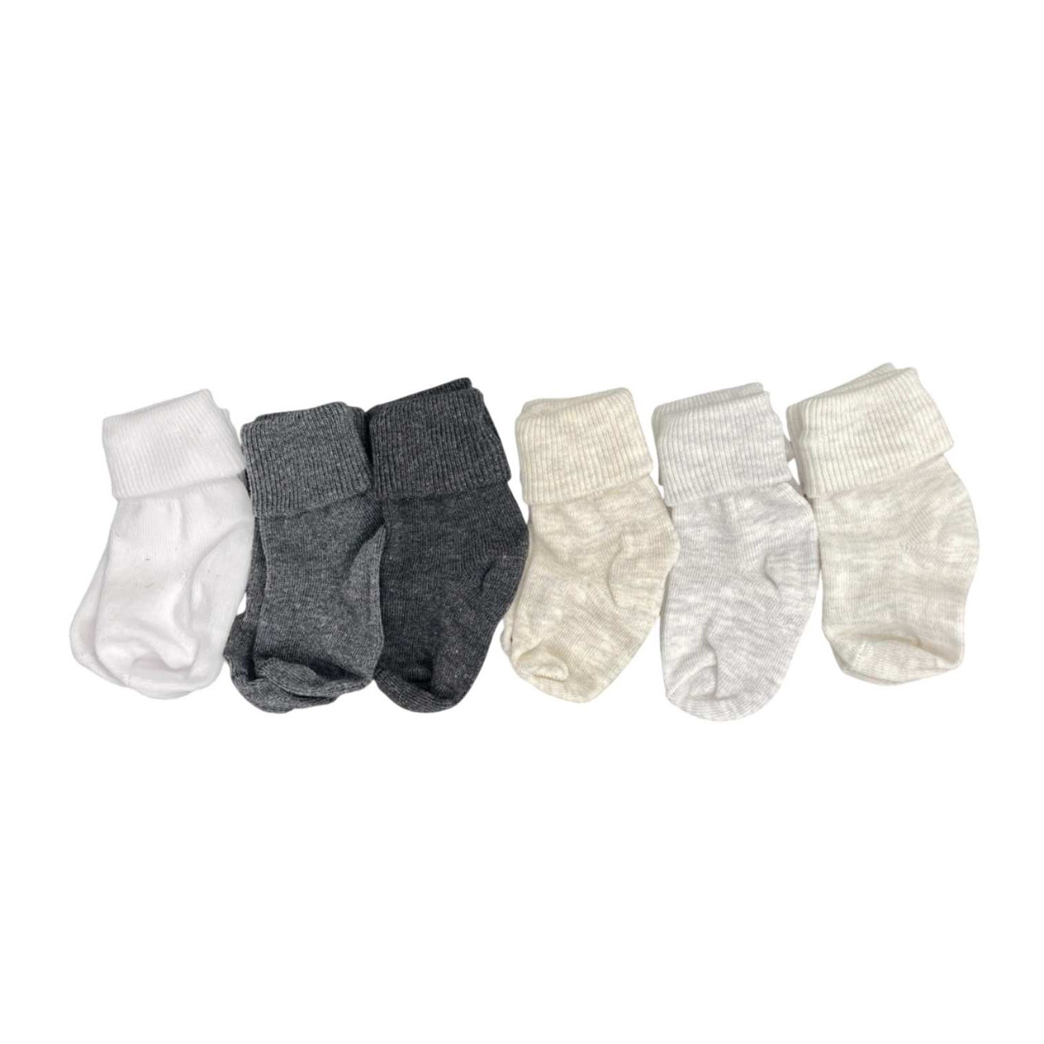 Defne Baby 6Lı Bebek Çorabı 6E004-24 Çok Renkli