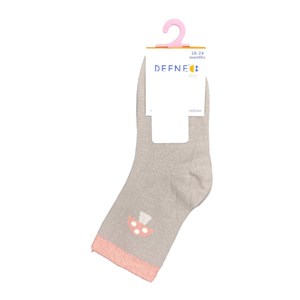 Defne Baby Bebek Çorabı K006-24 Koyu Gri