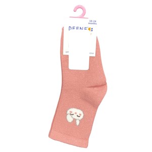Defne Baby Bebek Çorabı K006-24 Pembe