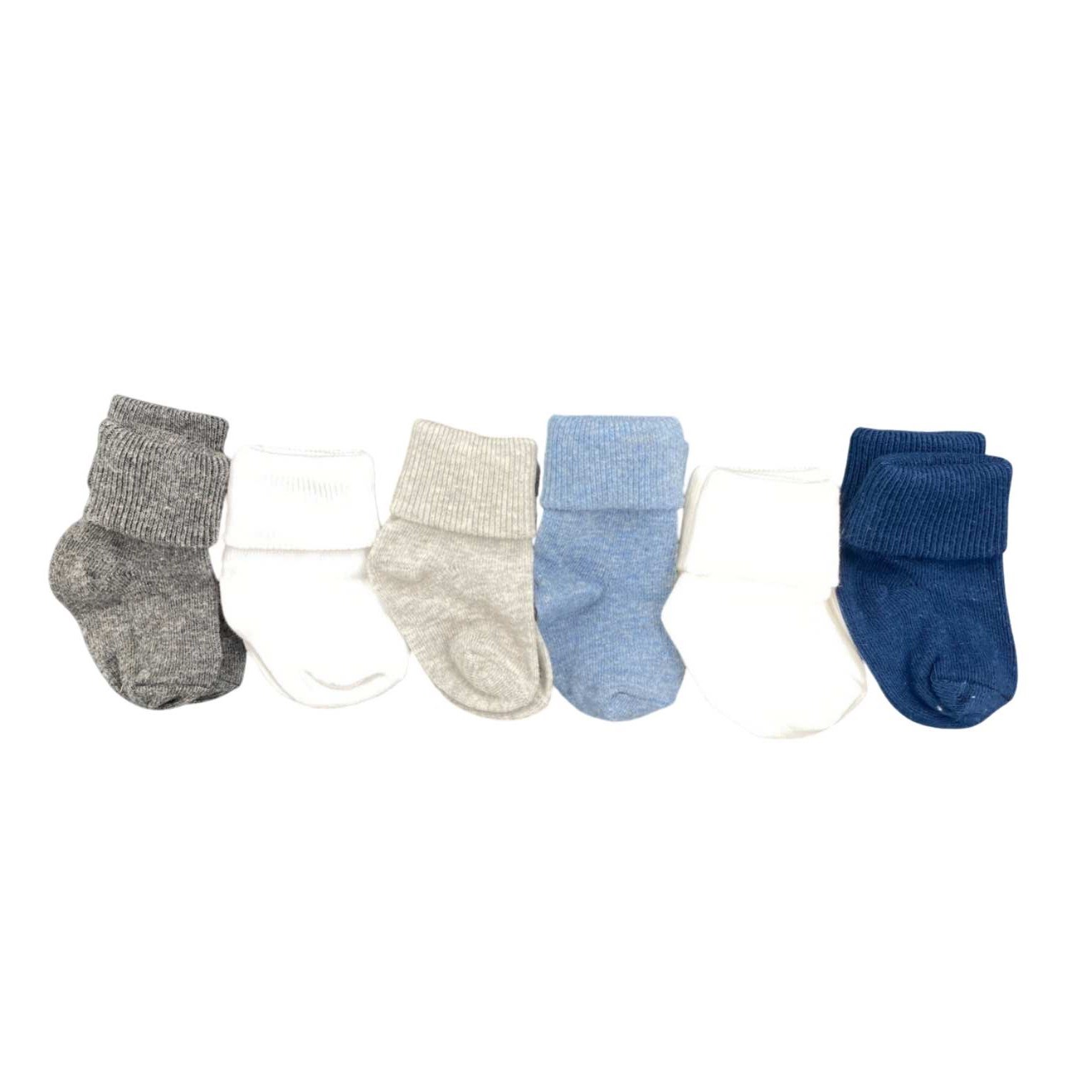 Defne Baby 6Lı Bebek Çorabı 6E001-23 Çok Renkli