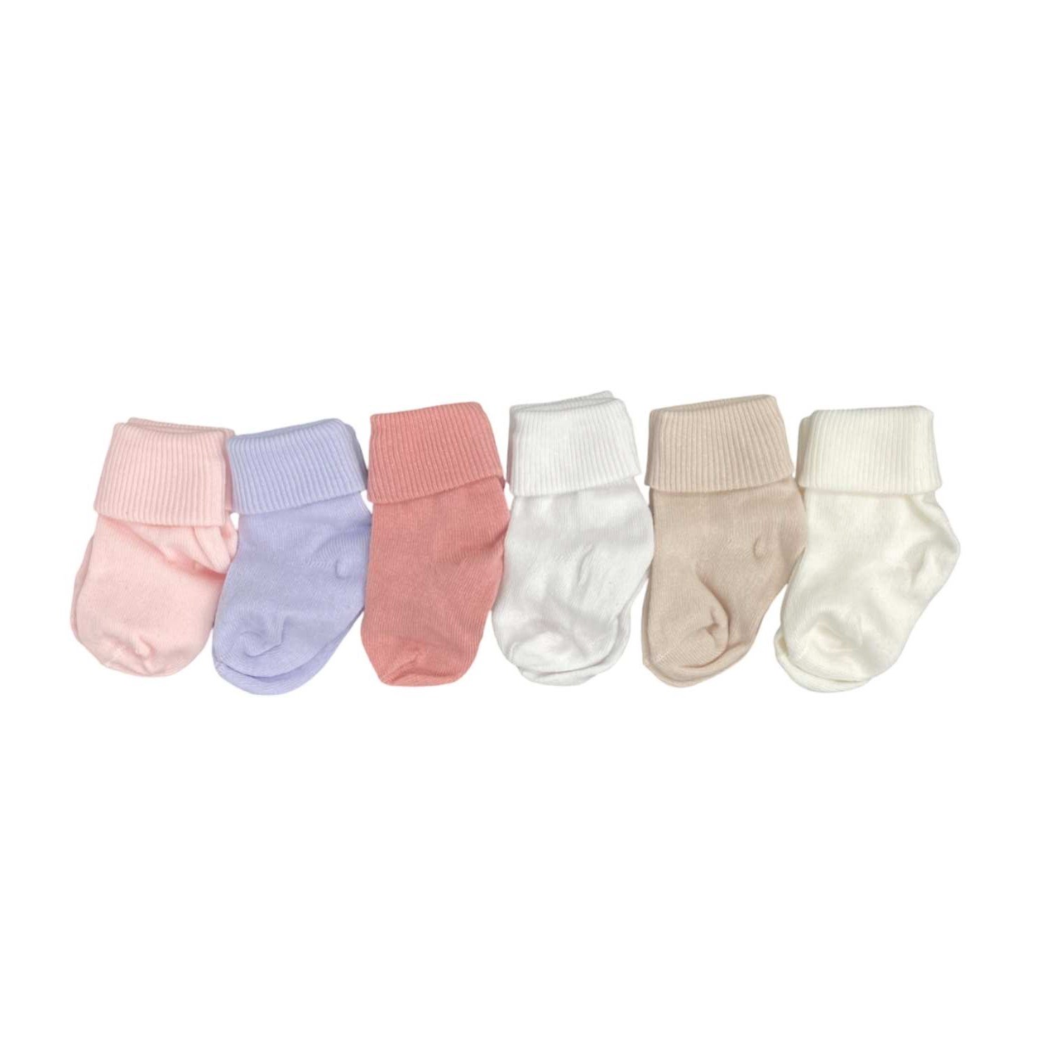 Defne Baby 6Lı Bebek Çorabı 6K001-23 Çok Renkli