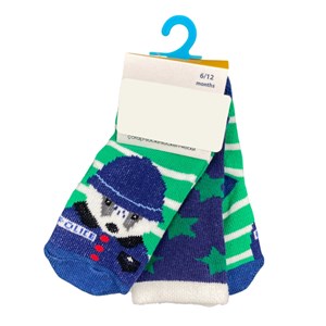 Defne Baby 3'Lü Bebek Çorabı E018-22 Yeşil