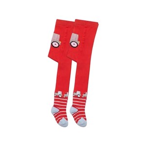 Defne Baby Bebek Külotlu Çorap 012-21 Kırmızı-Mavi