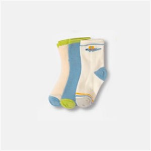 Defne Baby 3lü Bebek Çorabı E025-22 Ekru